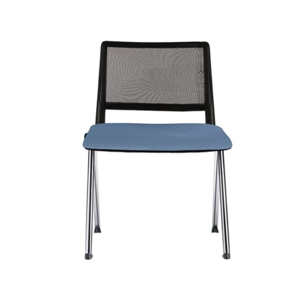 SILLA VISITA INTERIOR RSOIOH85 CROMADA