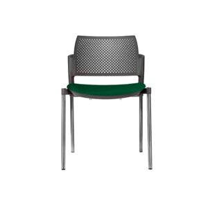 SILLA VISITA INTERIOR RSOIOHV351 CROMADA