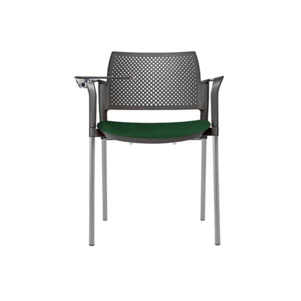 SILLA ESCOLAR RE/POLIPROPILENO AS/HULE ESPUMA TAPIZADO C/PALETA LATERAL ANTIPANICO RSOLOHP359