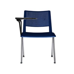 SILLA ESCOLAR POLIPROPILENO C/PALETA LATERAL ANTIPANICO  Y RETRACTIL RSOLOHP86CR