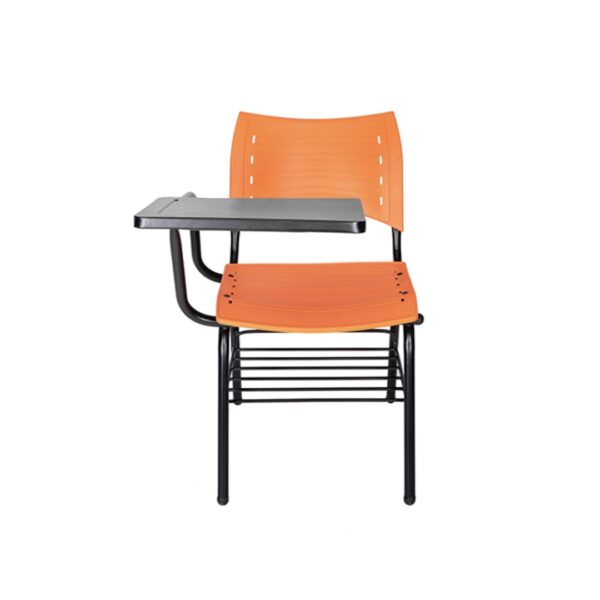 SILLA ESCOLAR  POLIPROPILENO C/PALETA ACERO TORQUELADO C/PARRILLA RSOLOHP2307