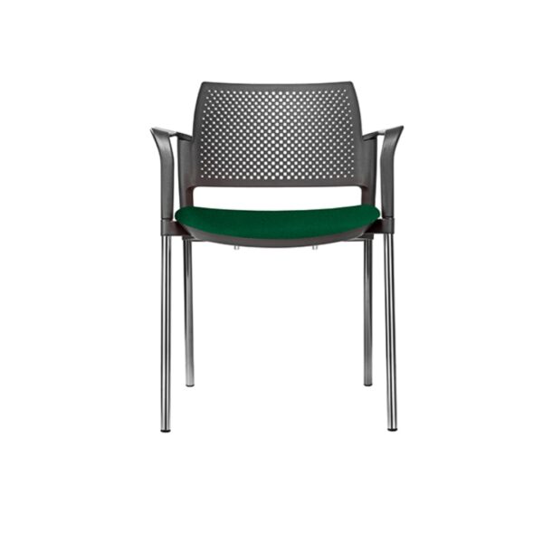 SILLA VISITA INTERIOR RSOIOHV353 CROMADA