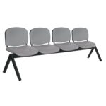 BANCA RE Y AS HULE ESPUMA TAPIZADA 4 PLAZAS R OBOHR22004P