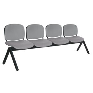 BANCA RE Y AS HULE ESPUMA TAPIZADA 4 PLAZAS R OBOHR22004P