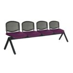 BANCA RE/MALLA AS/HULE ESPUMA LAMINADO 4 PLAZAS R OBOHR24004P