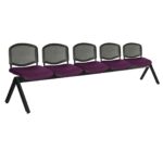 BANCA RE/MALLA AS/HULE ESPUMA LAMINADO 5 PLAZAS R OBOHR24005P