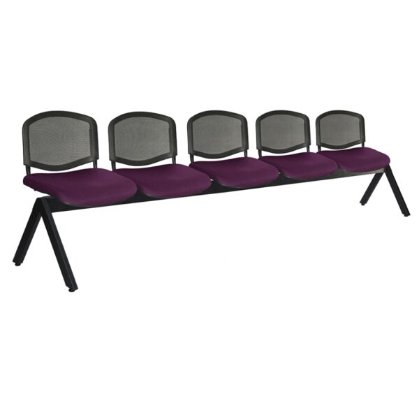 BANCA RE/MALLA AS/HULE ESPUMA LAMINADO 5 PLAZAS R OBOHR24005P