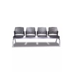 BANCA TUBULAR POLIPROPILENO 4 PLAZAS RRBRE574