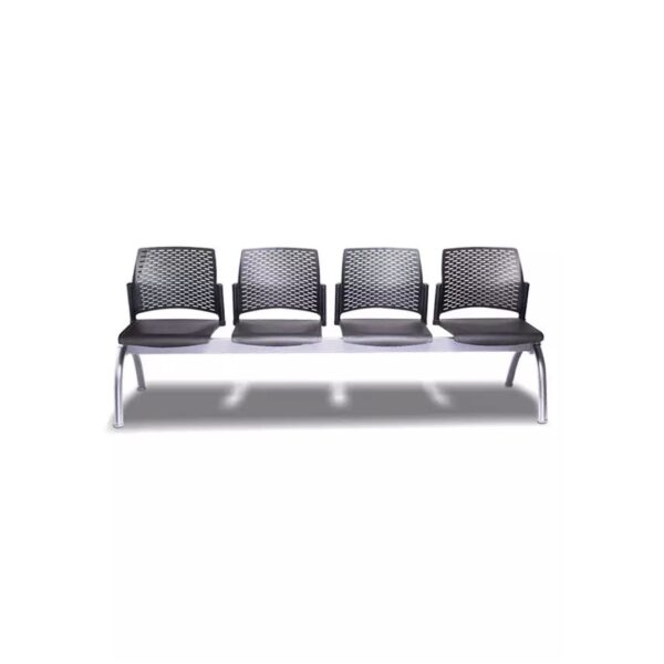 BANCA TUBULAR POLIPROPILENO 4 PLAZAS RRBRE574