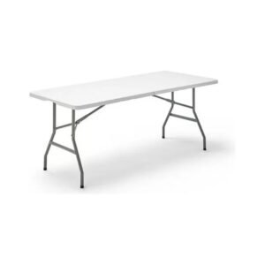 MESA PLEGABLE 74X70X180 NEGRA REMMMP180BL