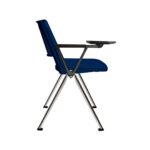 SILLA ESCOLAR POLIPROPILENO C/PALETA LATERAL ANTIPANICO Y RETRACTIL RSOLOHP86CR