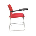 SILLA ESCOLAR RE/POLIPROPILENO AS/HULE ESPUMA TAPIZADO PALETA ABATIBLE RSOLOHP1'7