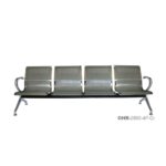 BANCA LAMINA ACERO TROQUELADA PERFORADA CROMADA 4 PLAZAS R OBOHR28004PCR