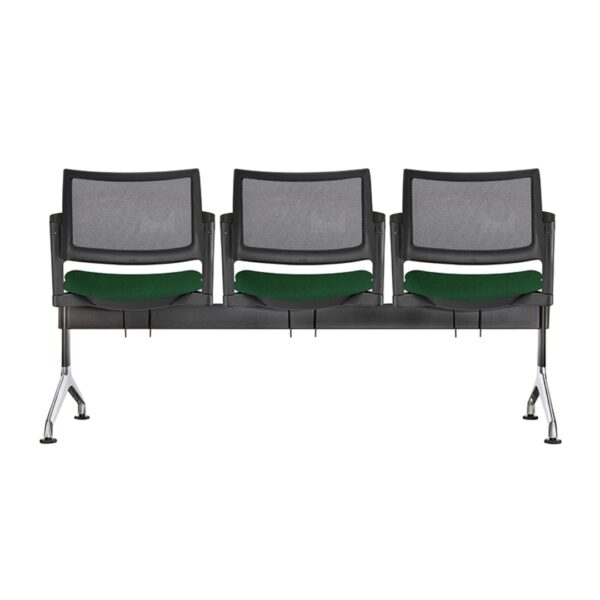 BANCA RE/MALLA AS/HULE ESPUMA TAPIZADO 3 PLAZAS R OBOHR3653P