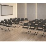 SILLA ESCOLAR POLIPROPILENO C/PALETA LATERAL ANTIPANICO RSOLOHP323