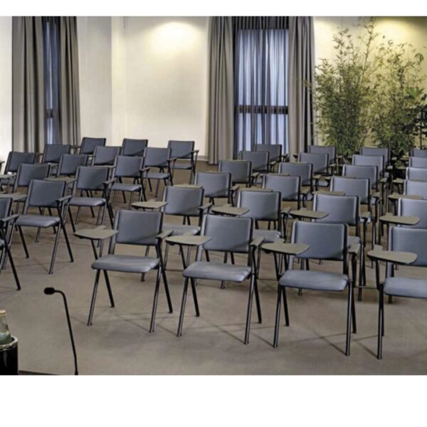 SILLA ESCOLAR RE/POLIPROPILENO AS/HULE ESPUMA TAPIZADO PALETA ANTIPANICO Y RETRACITL RSOLOHPCR