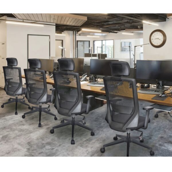 SILLON DIRECTIVO RSODOHE63 NEGRO