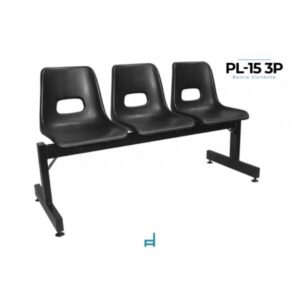 BANCA POLIPROPILENO CONCHA PLASTICA 3 PLAZAS RABPL153P