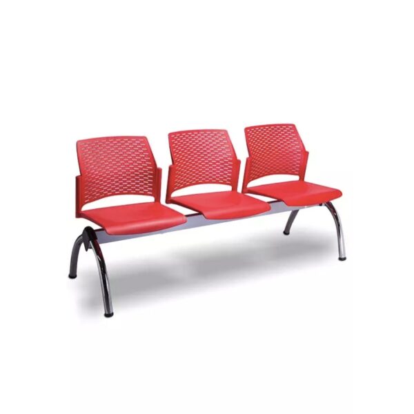 BANCA TUBULAR POLIPROPILENO 3 PLAZAS RRBRE573