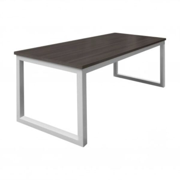 MESA TUBULAR MELAMINA 28MM 200X80X75 REEMEDMPC20080