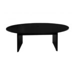 MESA DE JUNTAS OVALADA MEALMINA 28MM  240X120X75 REEMMJ240OVAL
