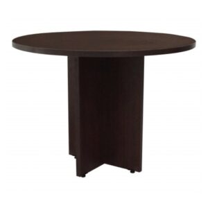 MESA REDONDA MELAMINA 28MM 120X75 REEMMR120