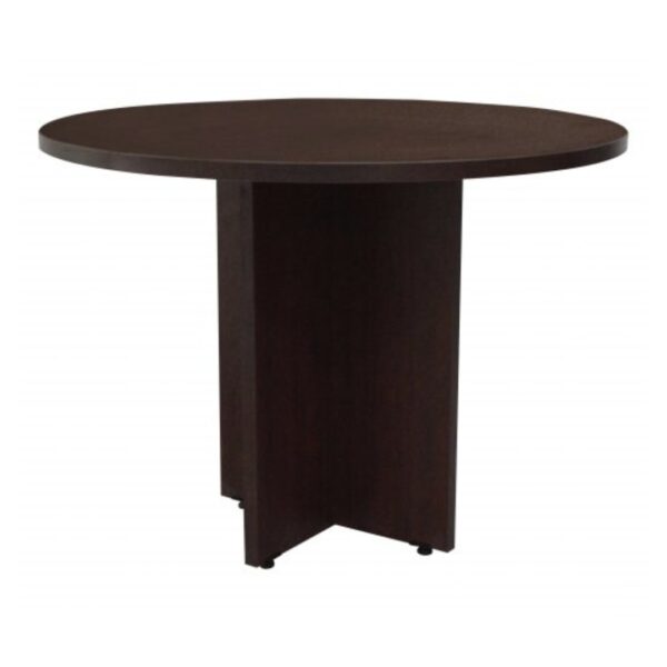 MESA REDONDA MELAMINA 28MM 120X75 REEMMR120