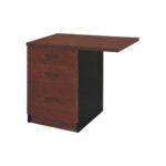 MODULO ESQUINERO LATERAL  P/ESCRITORIO MELAMINA 28Y16MM 120 2L 1A REQEDLT120ID