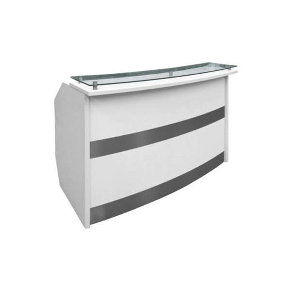 RECEPCION MOSTRADOR MELAMINA 28Y16MM 240X60X110 REEPRM240