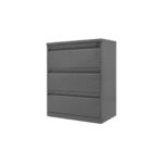 ARCHIVERO HORIZONTAL METALICO 3G CORREDERA DE EXTENSION Y CHAPA DE SEGURIDAD RTETEDAH03H