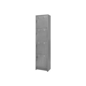 LOCKER DEPORTIVO METALICO 4P PORTA CANDADO Y REJILLA DE VENTILACION RTETEDLK04C